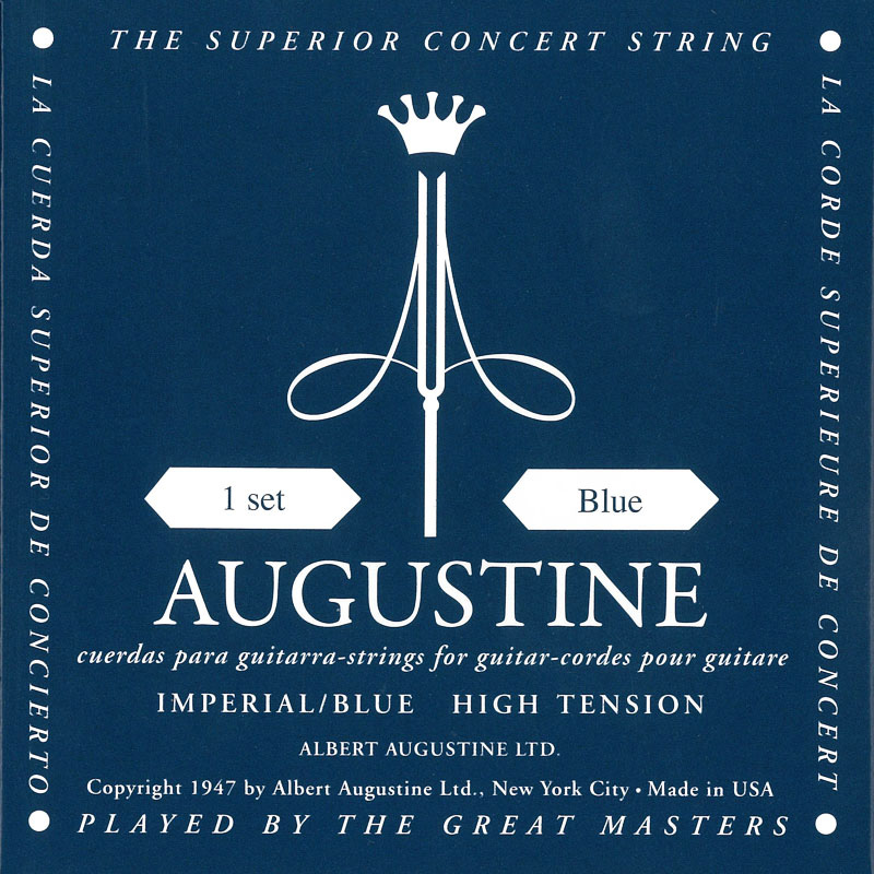 Augustine IMPERIAL/Blue クラシックギター弦 を 6set