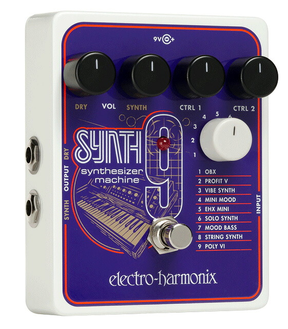 electro harmonix The polyphonic SYNTH9 Synthesizer Machine シンセ・サウンド