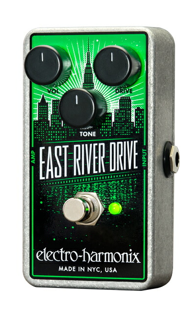 ギター用アクセサリー・パーツ-【まとめ買い】 electro harmonix(エレクトロ・ハーモニクス) エフェクター オーバードライブ EAST  RIVER DRIVE - dibatec.com.bo