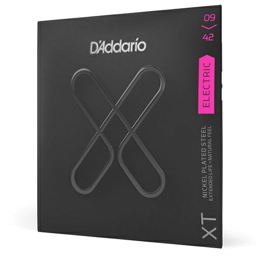 D'Addario Super Light XTE0942　最新のコーティング弦『XT 』　エレキギター弦3Set