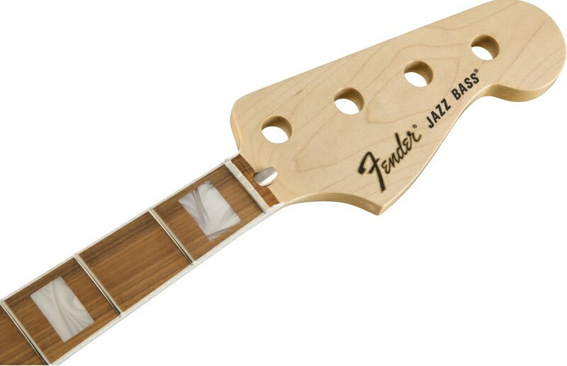 Fender Classic Series 70's Jazz Bass Neck, 20 Medium Jumbo Frets, Block Inlay, Pau Ferro【フェンダー純正パーツ】【新品】|MUSIC LAB