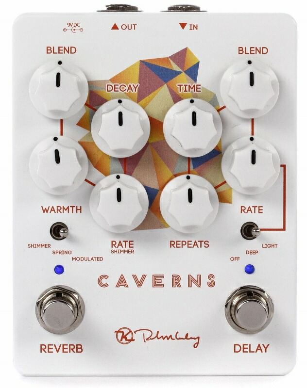 楽天市場】keeley Caverns Delay Reverb V2（キーリー）ディレイ