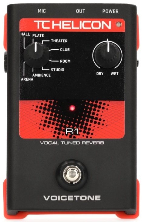 誠実 TC-Helicon VoiceTone R1【TC Helicon】【ボイス用エフェクター】【新品】