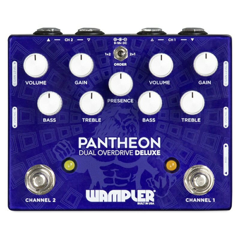 楽天市場】Wampler Pedals GearBox Andy Wood Signature 新品 オーバー