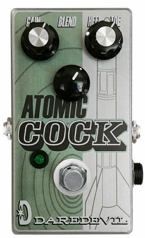 DAREDEVIL PEDALS ATOMIC COCK V2【1年保証】【デアデビルペダルズ】【新品】｜MUSIC LAB