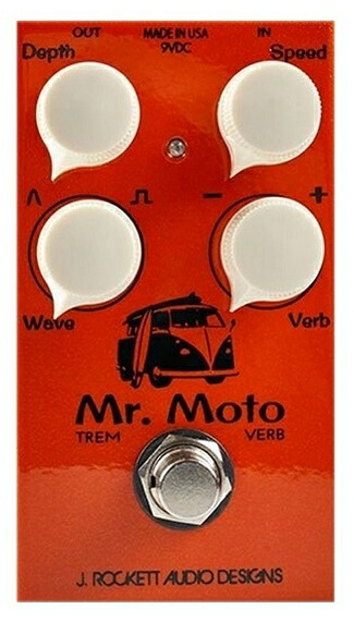 J.Rockett Audio Designs Mr. Moto Tremolo [直輸入品][並行輸入品]【Rockett Pedals】【新品】｜MUSIC LAB