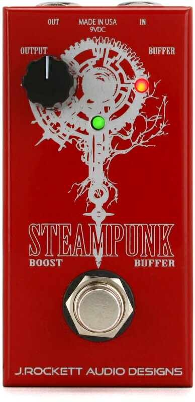 J.Rockett Audio Designs Steampunk Boost [直輸入品][並行輸入品]【Rockett Pedals】【新品】｜MUSIC LAB