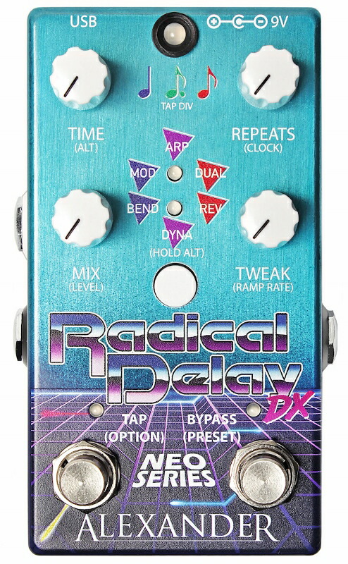 楽天市場】Alexander Pedals Neo Series Radical Delay DX