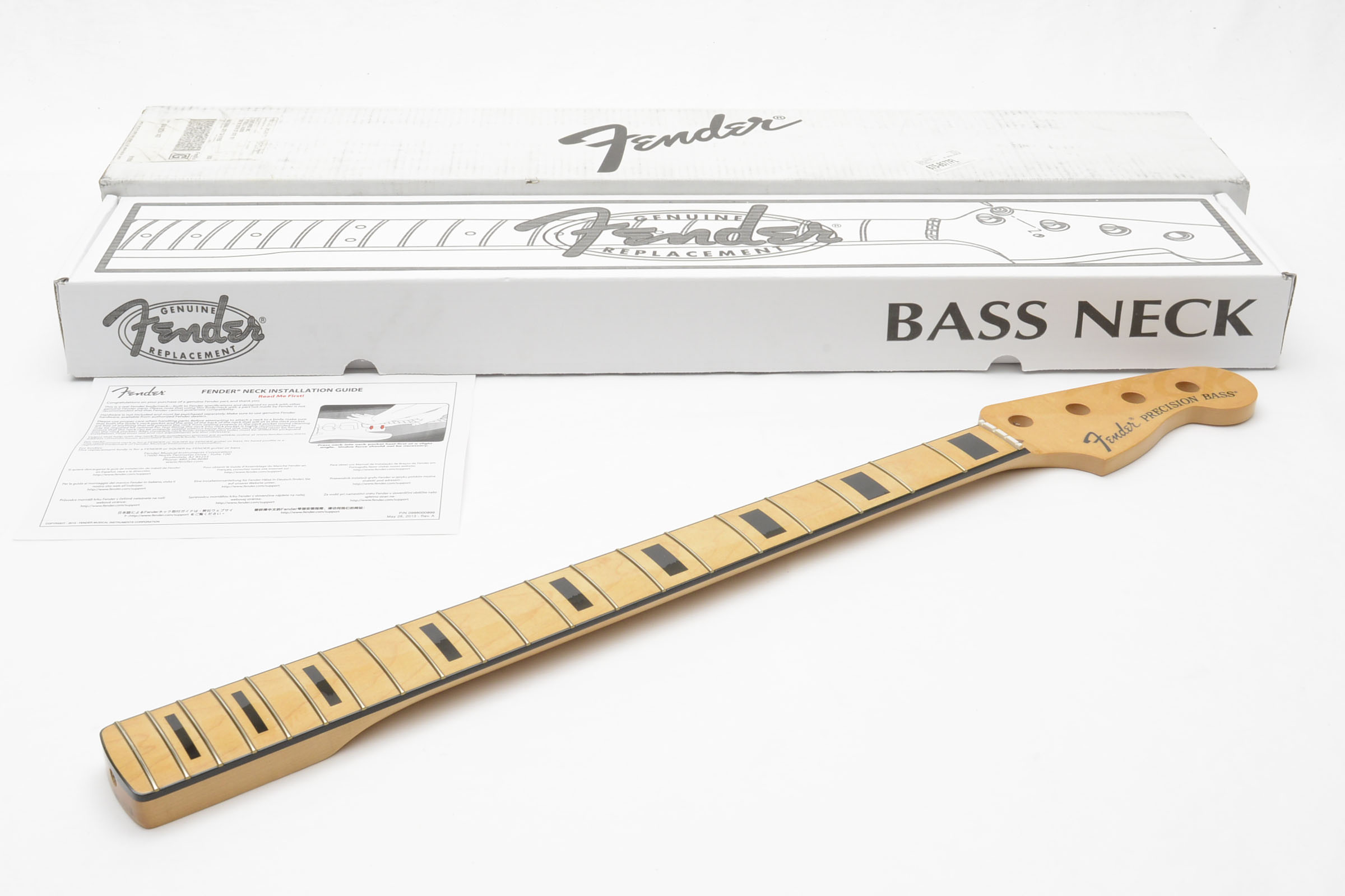 楽天市場】Fender Precision to Jazz Bass Conversion Neck, 20 Med