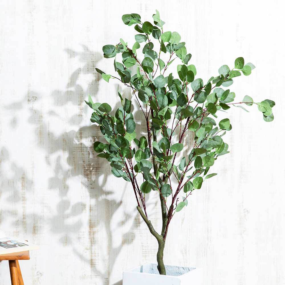 Eucalyptus S ユーカリ 観葉植物 フェイクグリーン 人工 造花 おすすめ おしゃれ インテリア 大きい ナチュラル 男前 Diy お祝い 樹木 鉢別売り Christine Coppin Com