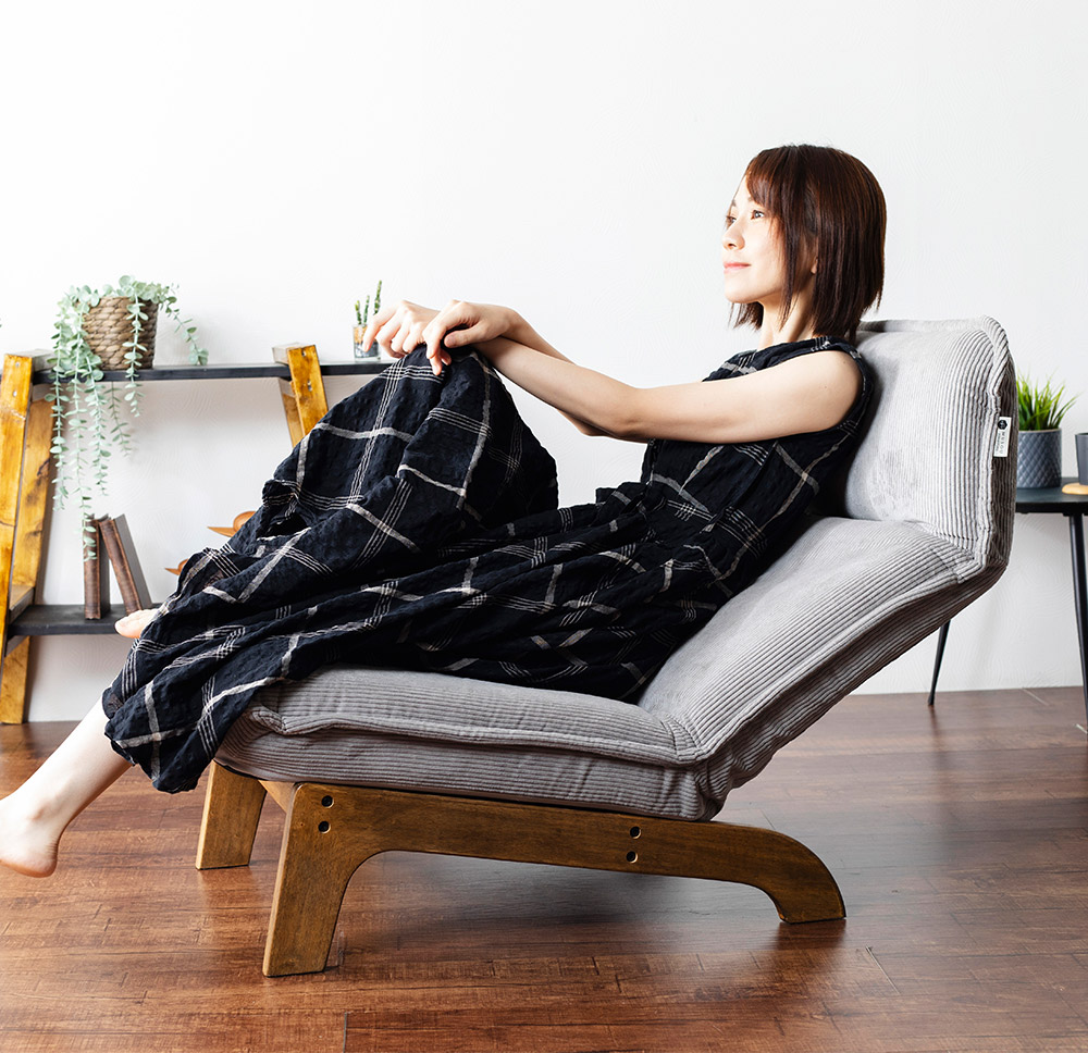 MUSOUFURNITURE リクライニングソファ 一人用 Attitude [Roi] 1 Seater