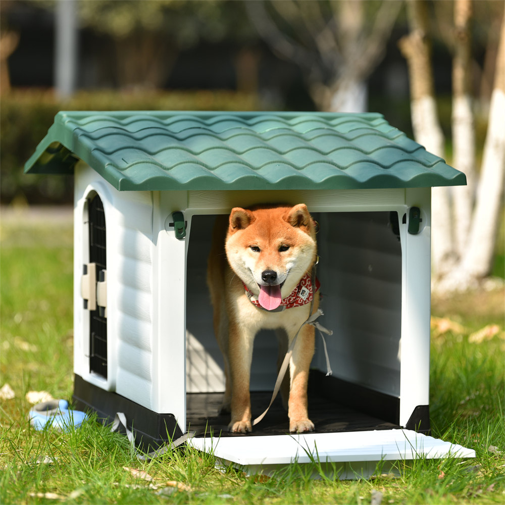 市場 犬小屋 ドア付き サモエド ペットハウス ゴールデンレトリーパー シベリアンハスキー 大型犬 ペットケージ