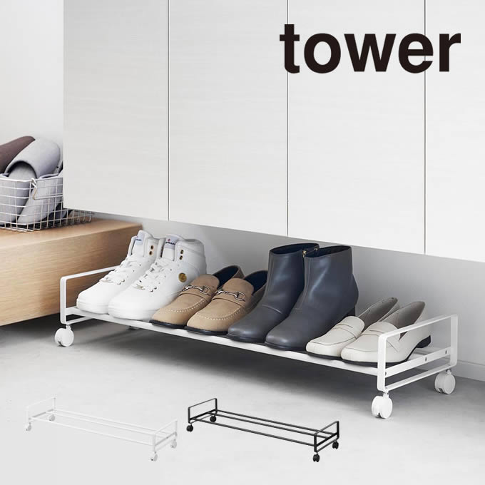 TOWER BOX NORMAL TYPE4 シューズボックス 6足用 TOWER BOX PLUS (Two way open) 6個セット - TOWER BOX
