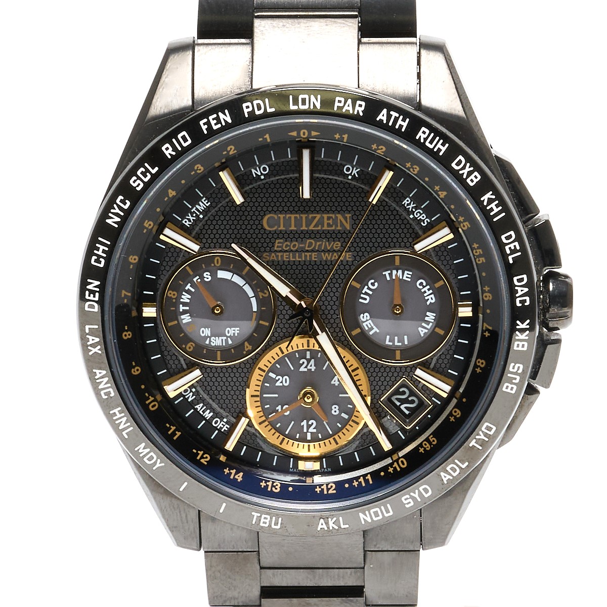 CITIZN シチズン アテッサ F900 エコドライブ サテライトウエーブ シチズン(CITIZEN) 2015年新作、最短3秒で宇宙とつながる多機能