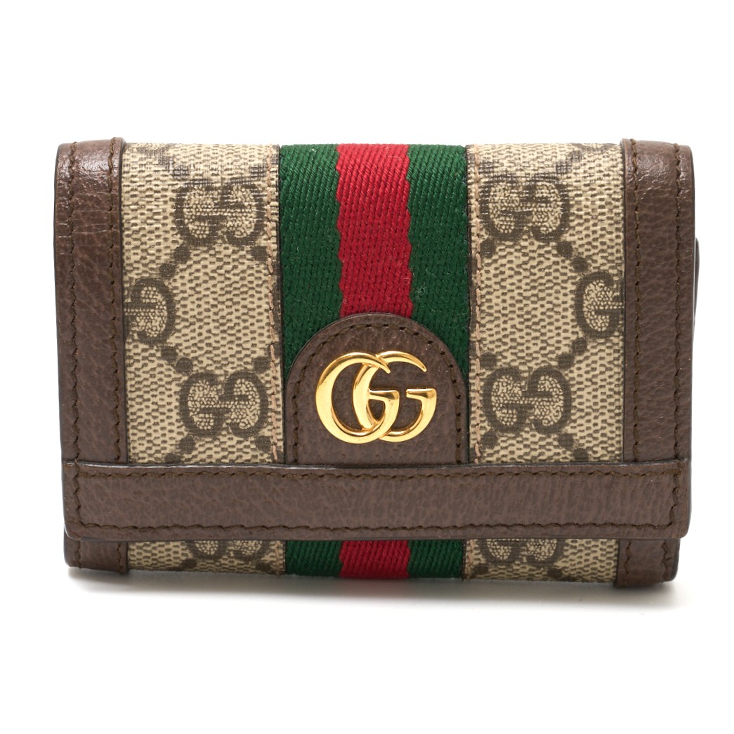 盆セール☆極美品GUCCIオフィディアミニ財布ほぼ未使用