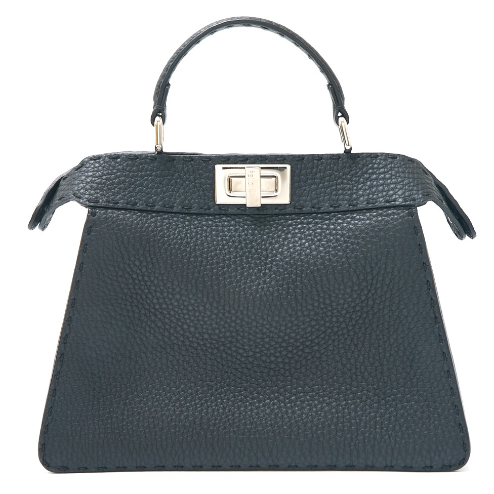 フェンディ レザー ピーカブー ISeeU ハンドバッグ 8BN335 FENDI フェンディ ハンドバッグ PEEKABOO ISeeU PETITE