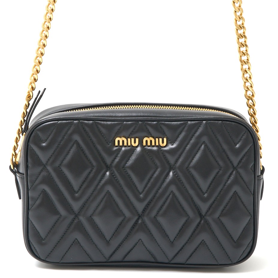 MIUMIU【国内発/関税込】キルティングレザートート5BG189 MIUMIU【国内発/関税込】キルティングレザートート5BG189