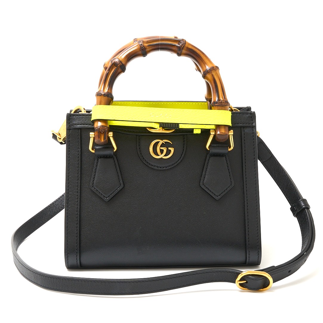 楽天市場】【中古】美品 グッチ ダイアナ バンブー 2way バッグ