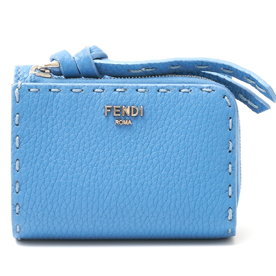 美品✨ フェンディ ピーカブー 三つ折り　折り財布　ターンロック ミニ財布 341114620_1.jpg