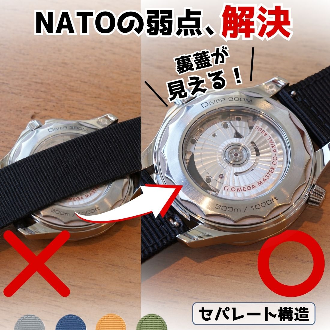 NATOベルトナトーベルトナイロン時計ベルト20mm22mmミリタリーNATOストラップ腕時計ベルト時計バンド替えベルト交換ベルトイージークリックセパレート工具不要メンズ25-M-1136