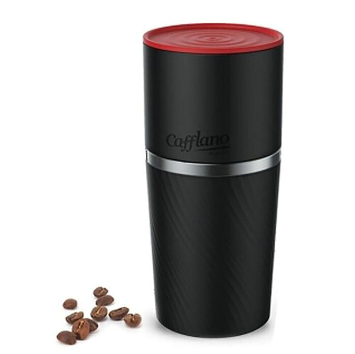 【貨物輸送無料】 カフラーノ・クラシック（Cafflano Klassic）オールインワン 珈琲製造業者 250ml タンブラーキャンプ用ポータブルハンドドリップセット