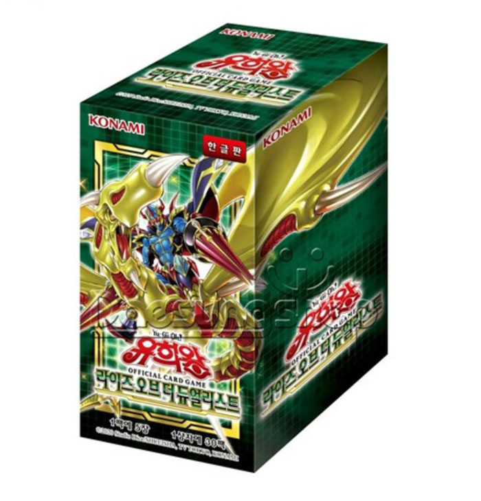 【送料無料】韓国版 遊戯王 カード / RISE OF THE DUELIST / デュエリストの登場 / 5枚の30パック画像