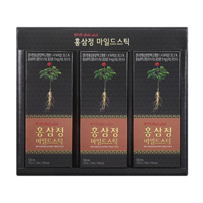 Chamdahan 參多韓 紅参錠 マイルドスティック (10ml*30個) 韓国産【送料無料】