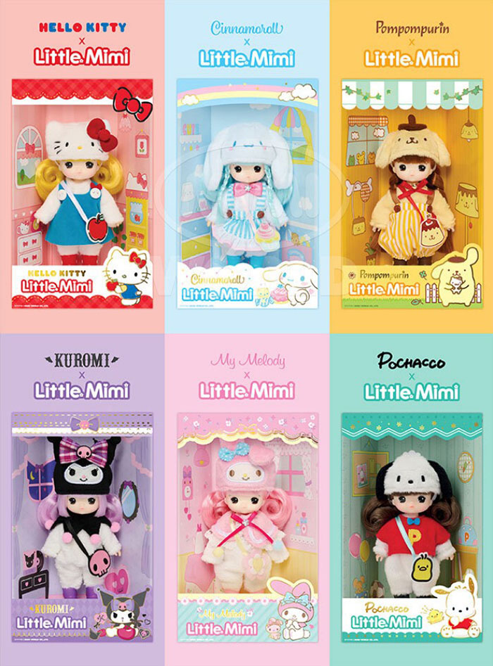 楽天市場】ハローキティ シナモンロール マイメロディ ドールセット