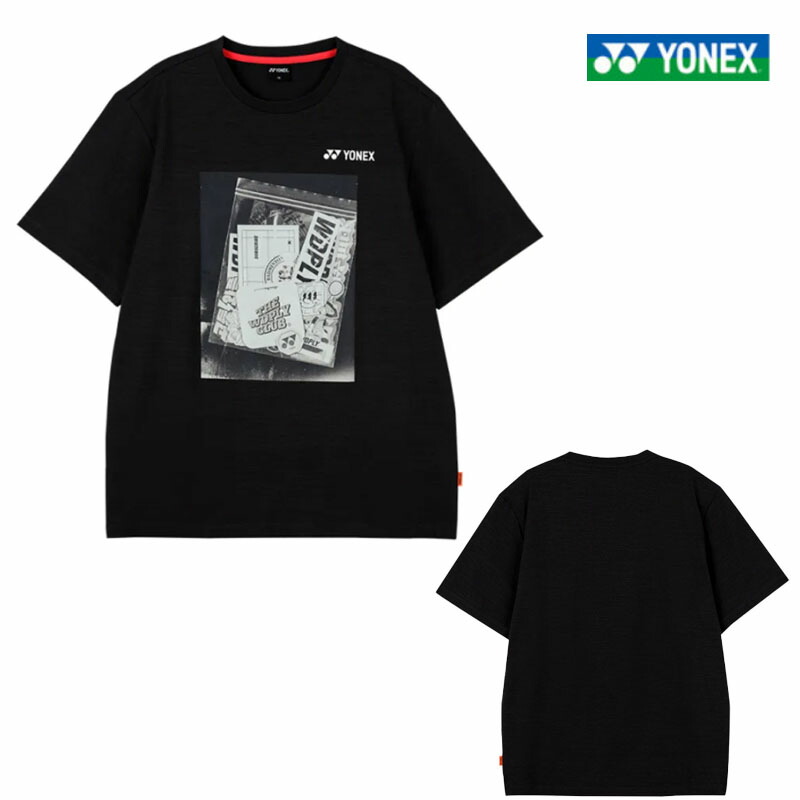 [貨物輸送無料]【YONEX ヨネックス】Wonder Play 共同研究 バドミントン 半袖ティーシャツ 254TS004U ユニ一発やる デイリー御召しもの 暗然たる濃灰色 韓国製