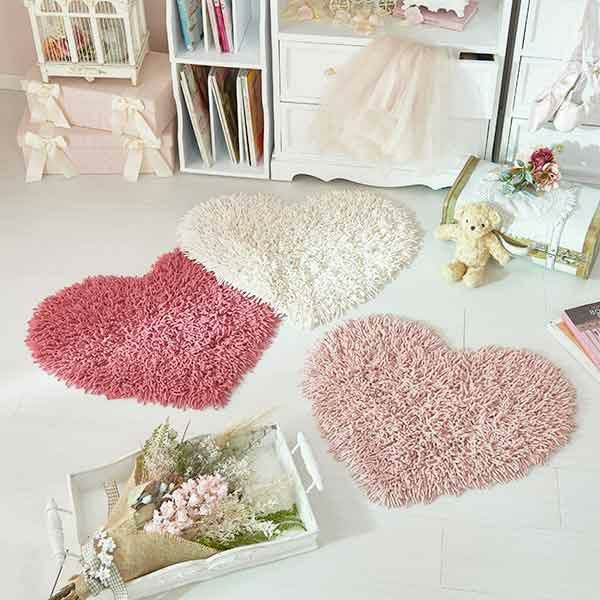 楽天市場 ハートシャギーミニマット ロマンティックプリンセス