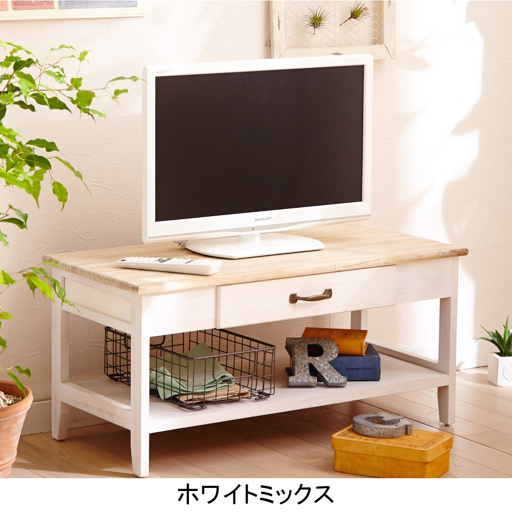 【新品】アンティーク風 テレビボード フェミニン　フリル　アウトレット 楽天市場】【直送】テレビ台 アンティーク風家具UB60 TV台