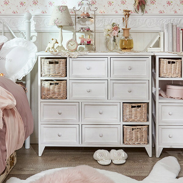 アンティーク風チェスト 幅 姫系 かわいい 可愛い カワイイ 姫系家具 プリンセス 姫インテリア ロマンティック お姫様 おしゃれ 直送 Neokimya Com