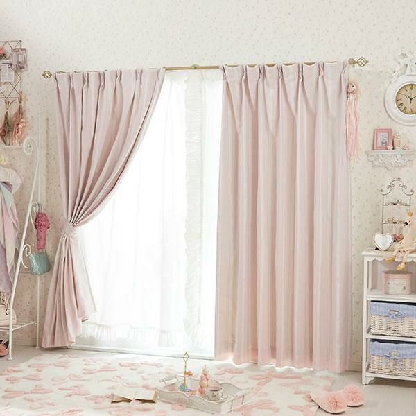 楽天市場】【P5倍！14日10時-16日23:59】【直送】カーテン/リボン