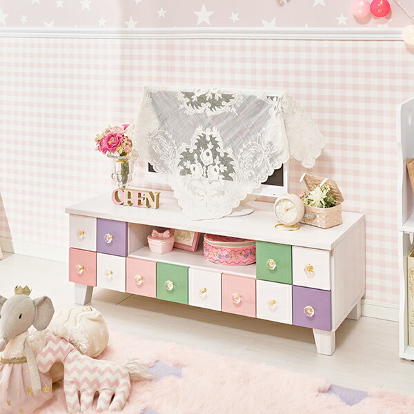 Avラック テレビボード ローボード カワイイ 姫系 テレビ台 収納家具 姫系家具 可愛い 可愛い Tvボード 木製 テレビボード テレビ台 Avラック テレビラック かわいい Tv台 プリンセス 幅ｃｍ ホワイト 32インチ対応 32インチ対応 Tvラック Tvラック 木製 テレビ