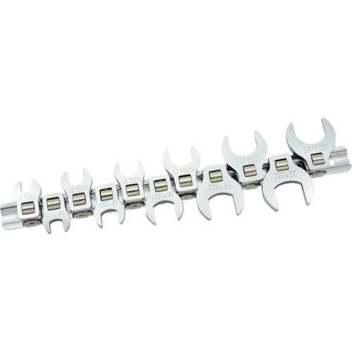 【6/5はP2倍】ASH(旭金属元素加工) 11pcs 3/8sqdr クローフートレンチセット VCS3110