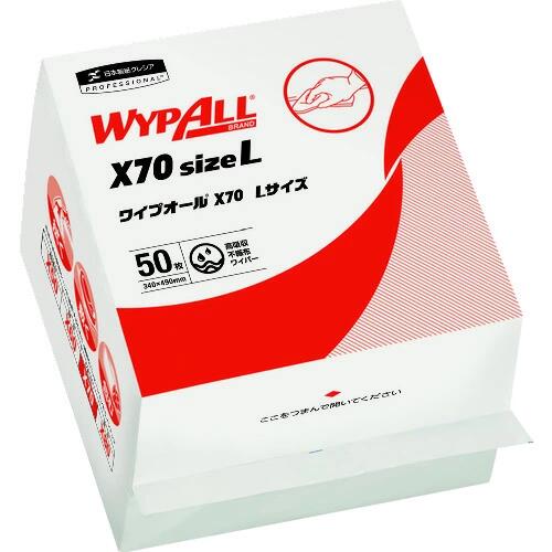 クレシア ワイプオールX70 L大きさ 6ツ折リ  60375