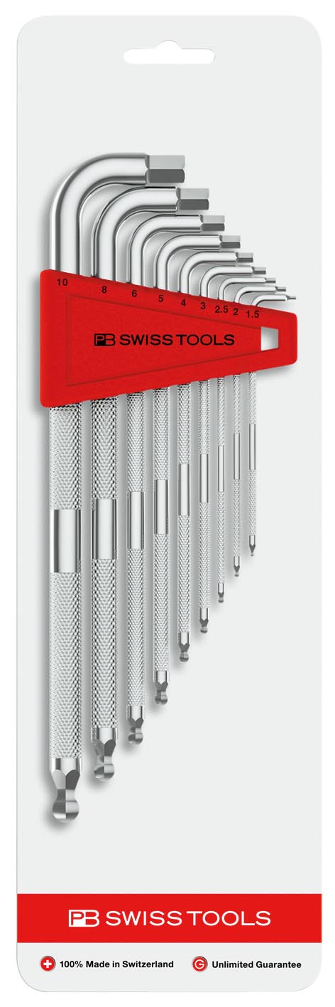 PB SWISS TOOLS 1点 ローレット入六角レンチセット (パックなし) www