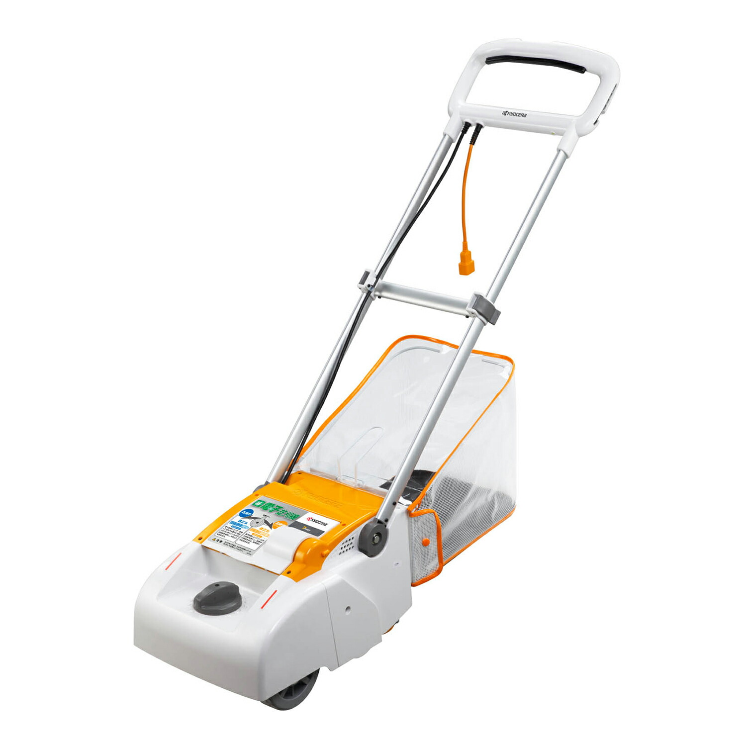 リョービ　電子芝刈機 LM-2310 　サッチング刃セット付 楽天市場】在庫品 京セラ 旧リョービ 電子芝刈機 リール式3枚刃