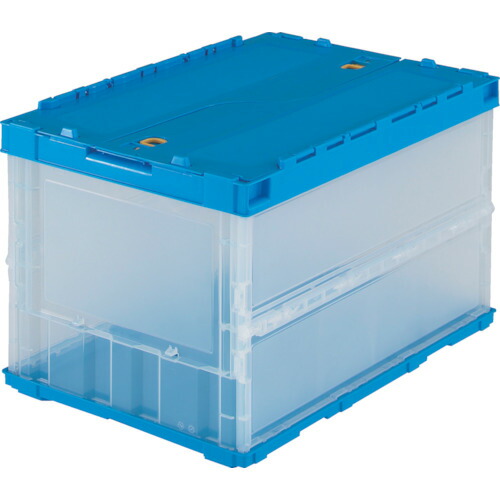 楽天市場】【12/1はP3倍】TRUSCO トラスコ 薄型折りたたみコンテナ 50L