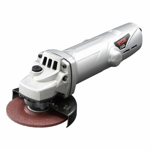 京セラ(Kyocera) 旧リョービ(RYOBI) レコード盤圧砕機 100粍 G-1022H 623851A ジスクグラインダー 軽さ 手道具 電動手道具 DIY 手道具 切りおとす みがき上げる 製作 完成 磨き 摩擦 サビ取り 刃砥ぎ機 電動式 電動 吊りひも式