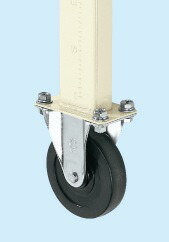 【直送】サカエ(SAKAE) 御役目台用オプション民族大移動脚 象牙色 TKK-100KCSI DIY・工具-はしご・作業台