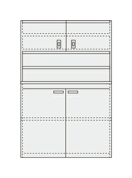 【6/5はP2倍】【直送】サカエ(SAKAE) 窪溜まりはたご屋 PN-H22DW