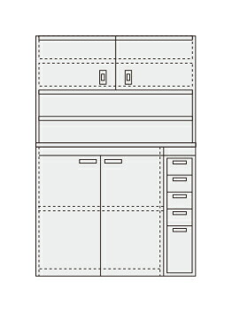【6/5はP2倍】【直送】サカエ(SAKAE) 窪溜まりはたご屋 PN-H24DW