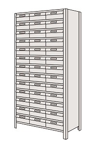 【6/5はP2倍】【直送】サカエ(SAKAE) 商いもの棚ＬＥＫ型脂ボックス席 LEK2114-39T