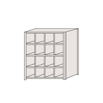 【直送】サカエ(SAKAE) 区分棚 NCAM710-404｜ガレージマルシェ 28,392円