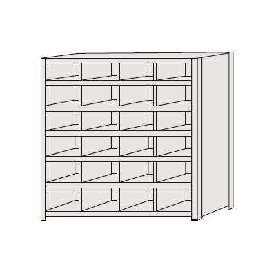 【直送】サカエ(SAKAE) 区分棚 NCAM711-406|工具屋のプロ 店