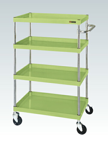 【直送】サカエ(SAKAE) CSパールワゴン(中量タイプ・直進安定金具付) CSP-75124Y|工具屋のプロ 店