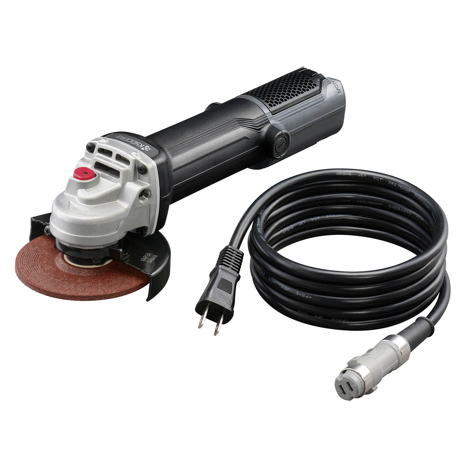 京セラ(Kyocera) 旧リョービ(RYOBI) ディスクグラインダー(脱着式) RG114 コードあり 627455A|工具屋のプロ 店
