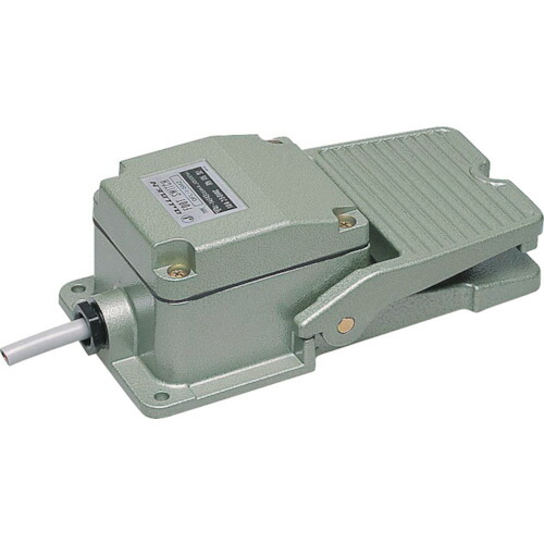 【6/5はP3倍】OJIDEN(オジデン) フットスイッチ 実業用防雨形 灯し火定格6A-250VAC  OFL-1-SM2