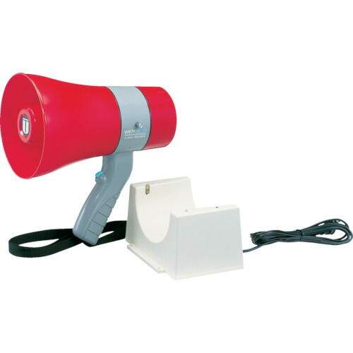 サイレン付 Tr 215cs 工具屋のプロ 6 25 金 は全商品p5倍 店 6w サイレン付 メガホン 拡声器 ユニペックス 6w 充電式防滴形メガホン